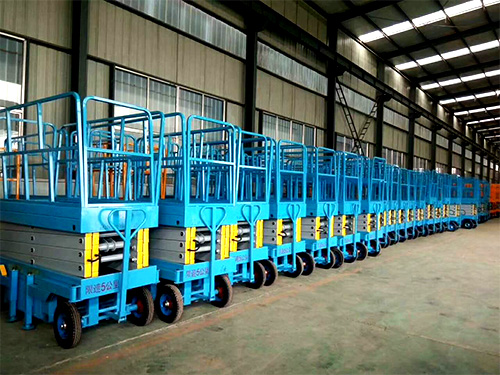 移動剪叉升降機